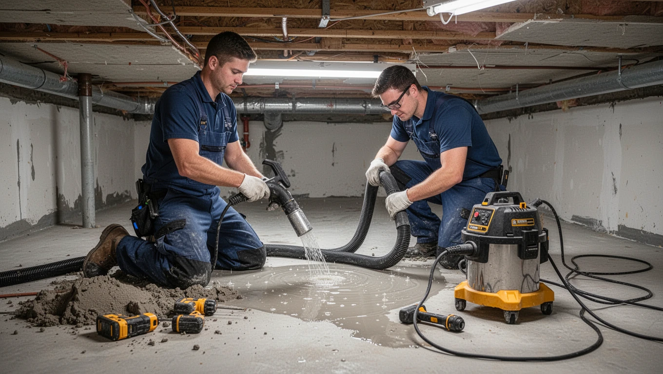 Crawl Space Water Removal